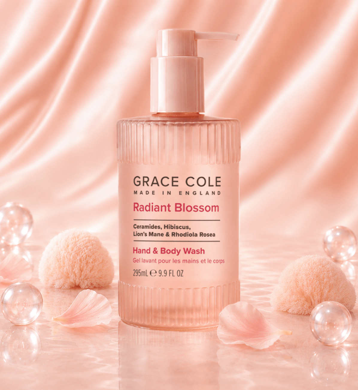 Grace ColeRadiant Blossom. Renew & Restore Hand & Body Wash