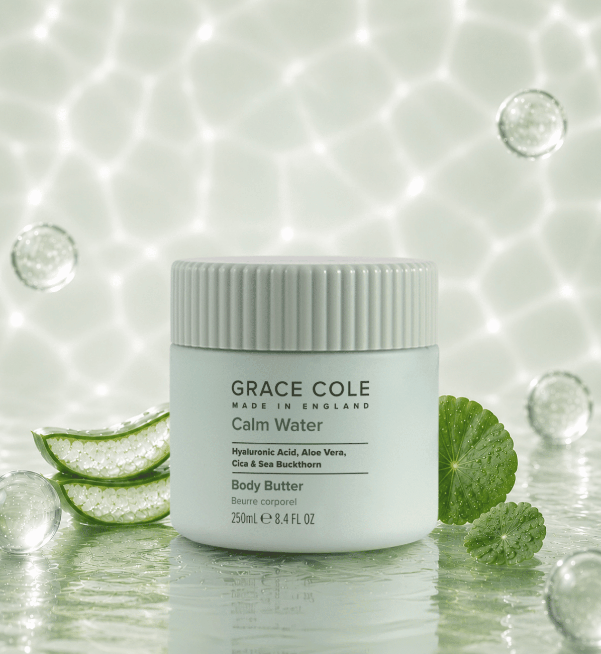 Grace ColeCalm Water. Hydrate & Replenish Body Butter