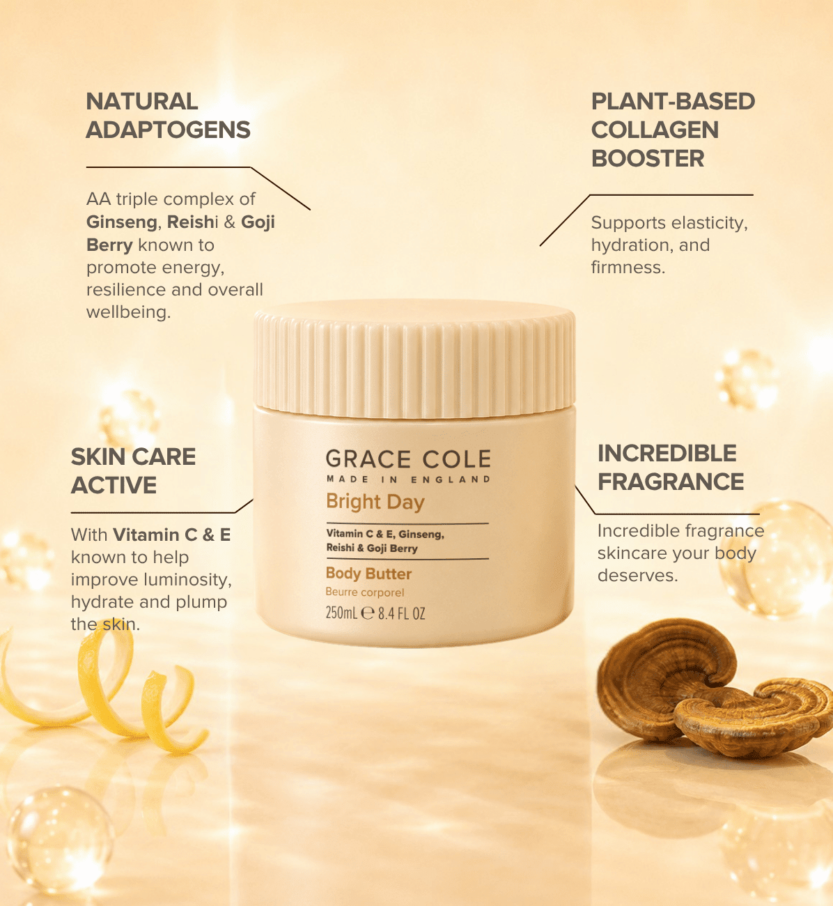 Grace ColeBright Day. Illuminate & Glow Body Butter