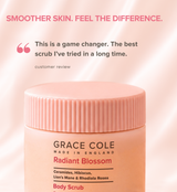 Radiant Blossom. Renew & Restore Body Scrub