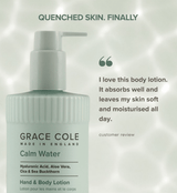Calm Water. Hydrate & Replenish Hand & Body Lotion