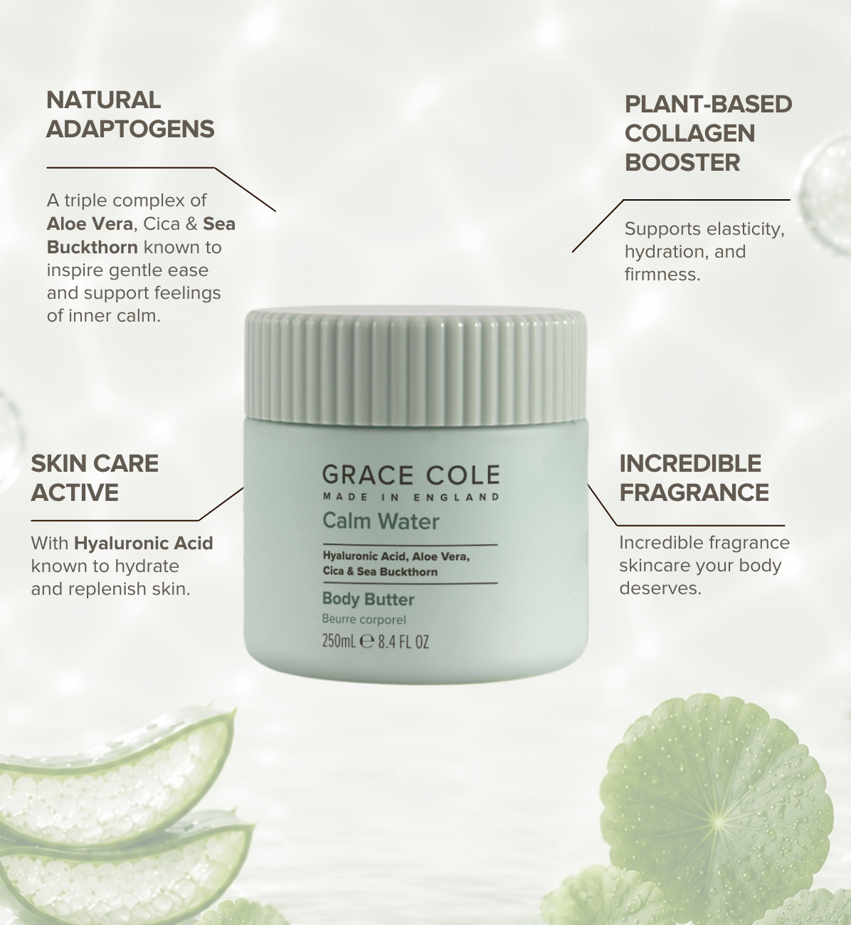 Calm Water. Hydrate & Replenish Body Butter