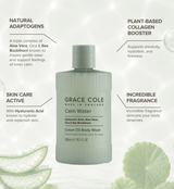 Grace ColeCalm Water. Hydrate & Replenish Cream Oil Body Wash