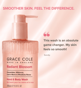 Grace ColeRadiant Blossom. Renew & Restore Hand & Body Wash