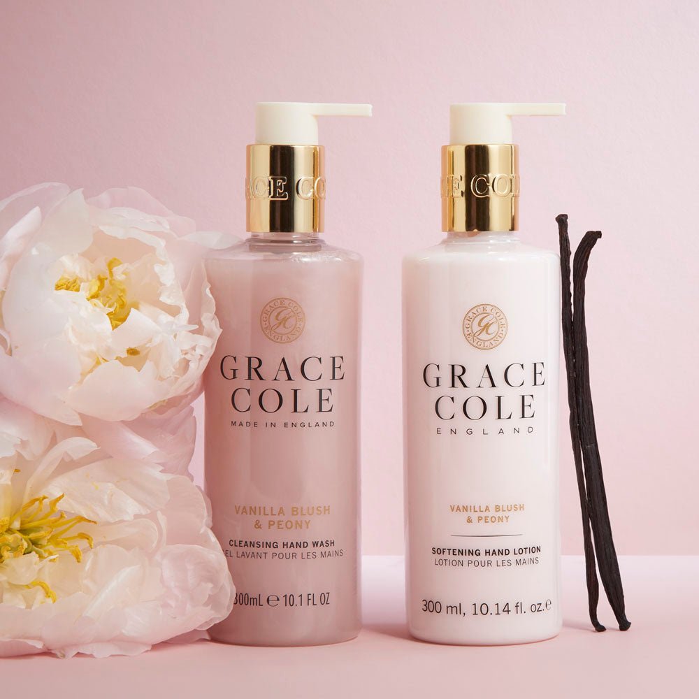 Grace Cole Vanilla Blush & Peony Moisturising Hand & Body Lotion Hand & Body Lotion