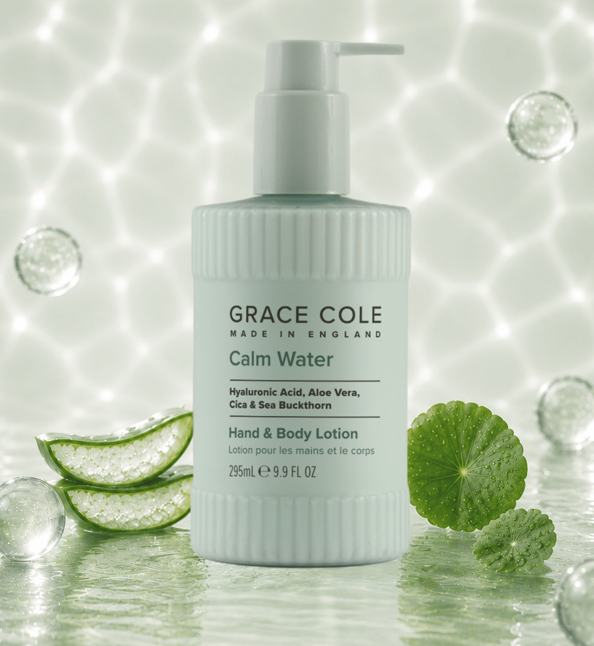 Calm Water. Hydrate & Replenish Hand & Body Lotion