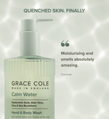 Grace ColeCalm Water. Hydrate & Replenish Hand & Body Wash