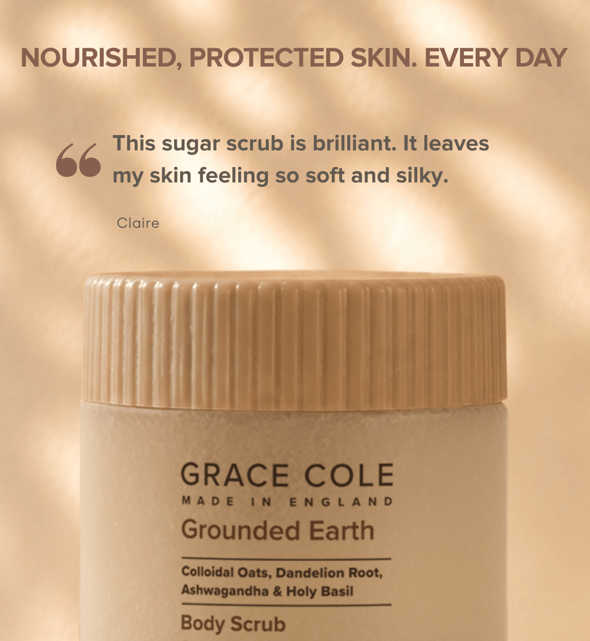 Grace ColeGrounded Earth. Nourish & Protect Body Scrub