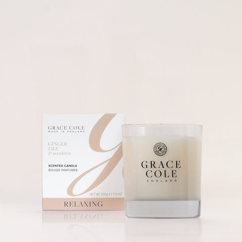 Grace ColeGinger Lily & Mandarin Fragrant CandleCandles