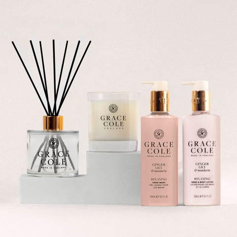 Grace ColeGinger Lily & Mandarin Home Scent Collection