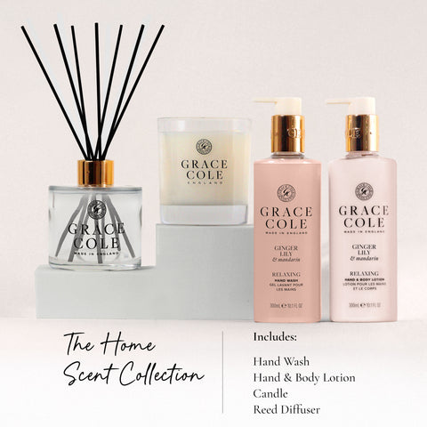 Grace ColeGinger Lily & Mandarin Home Scent Collection