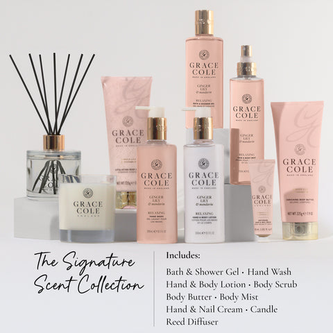 Grace ColeGinger Lily & Mandarin Signature Scent Collection