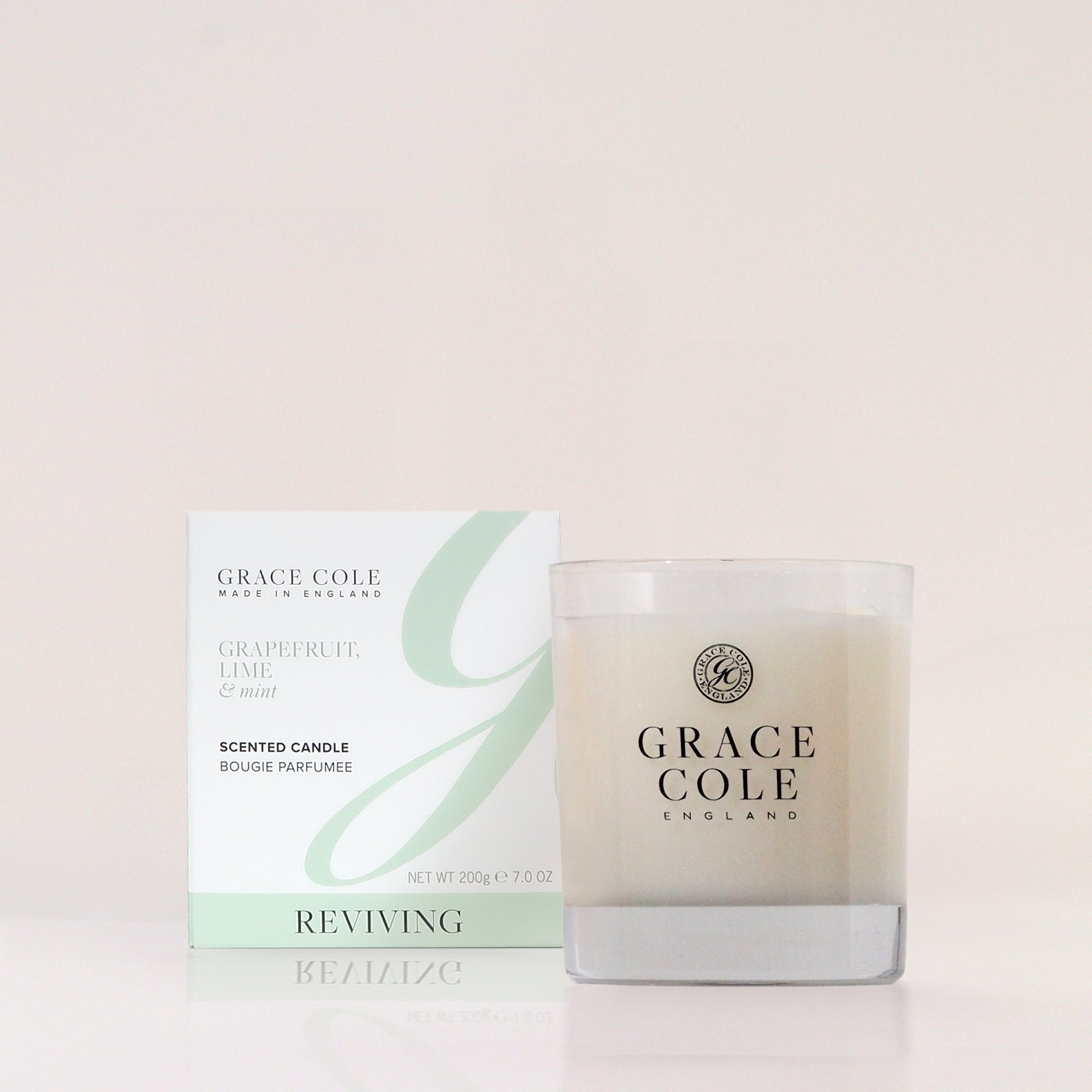 Grace ColeGrapefruit, Lime & Mint Fragrant CandleCandles