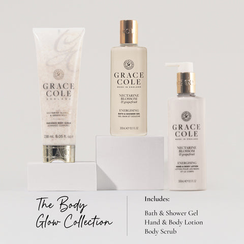 Grace ColeNectarine Blossom & Grapefruit Body Glow Collection