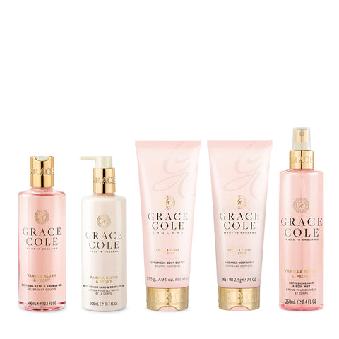 Grace ColeVanilla Blush & Peony Self Care CollectionLuxury Gift Sets