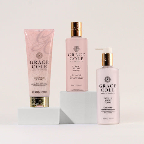 Grace ColeVanilla Blush & Peony Body Glow Collection