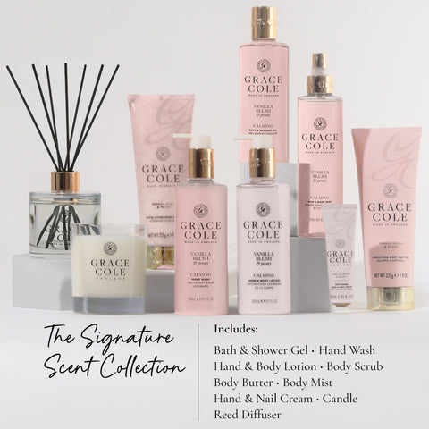 Grace ColeVanilla Blush & Peony Signature Scent Collection