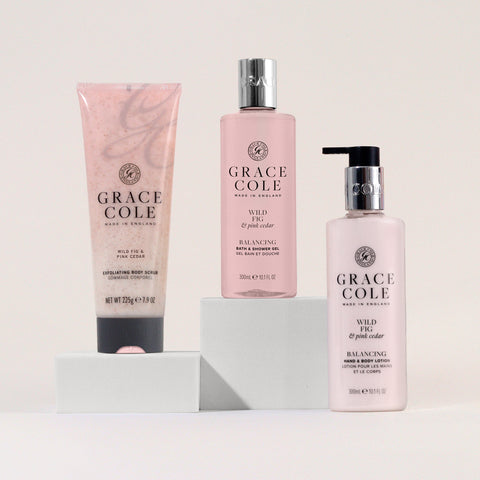 Grace ColeWild Fig & Pink Cedar Body Glow Collection