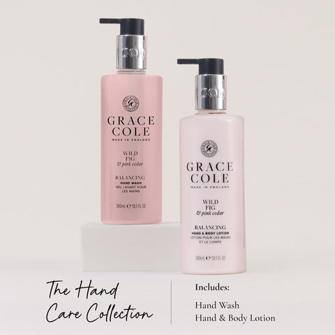 Grace ColeWild Fig & Pink Cedar Hand Care Collection