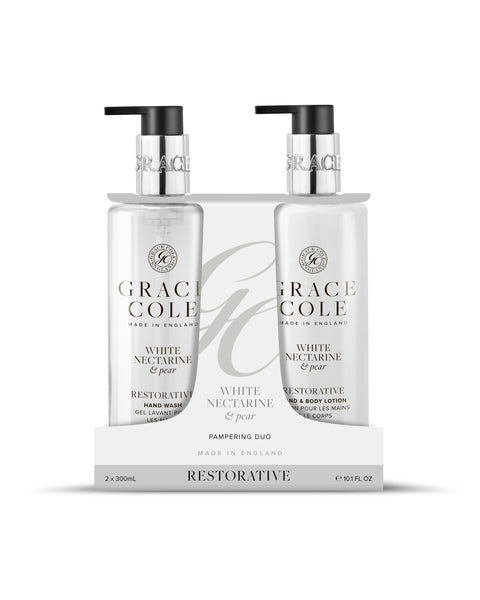 White Nectarine & Pear Hand Care Pampering Duo