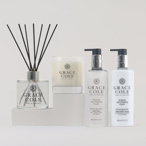Grace ColeWhite Nectarine & Pear Home Scent Collection