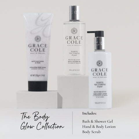 Grace ColeWhite Nectarine & Pear Body Glow Collection