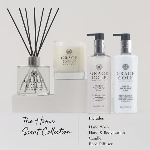 Grace ColeWhite Nectarine & Pear Home Scent Collection