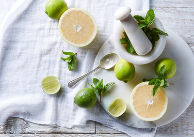 Grapefruit Lime and Mint