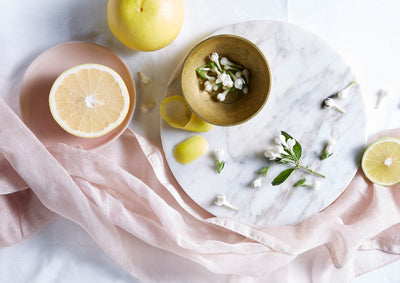 Nectarine Blossom and Grapefruit