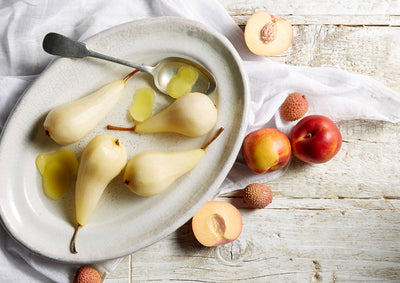White Nectarine and Pear