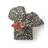 Grace Cole Luxury Furoshiki Wrap - Black and White Spot Luxury Gift Sets