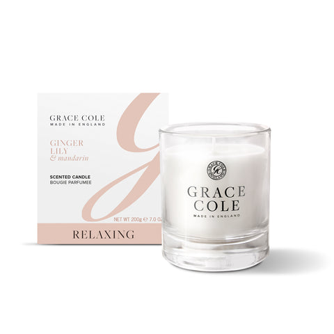 Grace Cole Ginger Lily & Mandarin Fragrant Candle Candles
