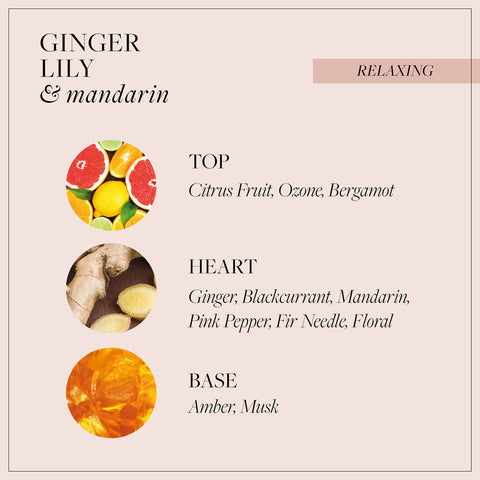 Grace Cole Ginger Lily & Mandarin Soothing Bath & Shower Gel Body Wash