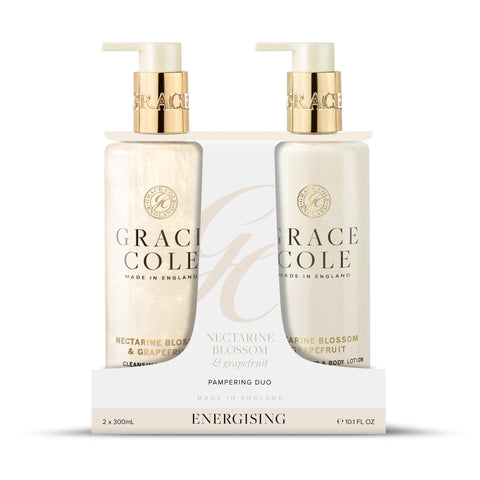 Grace Cole Nectarine Blossom & Grapefruit Hand Care Pampering Duo Hand Care Sets