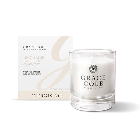Grace Cole Nectarine Blossom & Grapefruit Fragrant Candle Candles