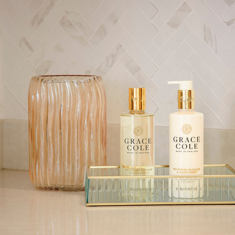 Grace Cole Nectarine Blossom & Grapefruit Soothing Bath & Shower Gel Body Wash