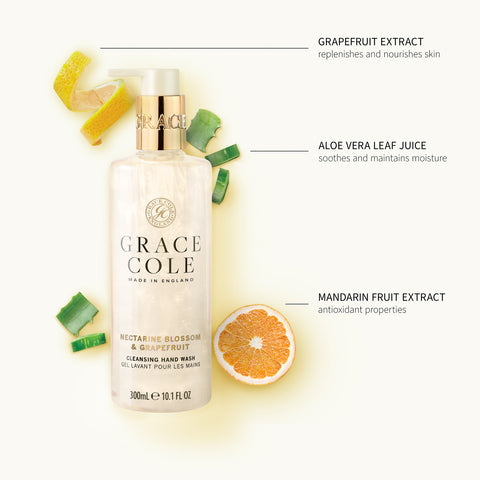 Grace Cole Nectarine Blossom & Grapefruit Hand Care Pampering Duo Hand Care Sets