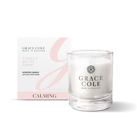 Grace Cole Vanilla Blush & Peony Fragrant Candle Candles