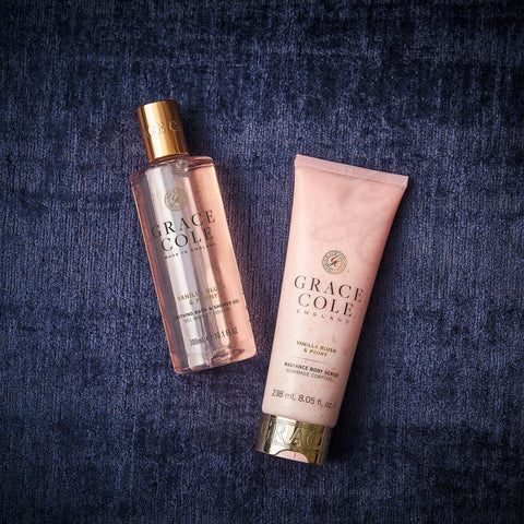 Grace Cole Vanilla Blush & Peony Soothing Bath & Shower Gel Body Wash