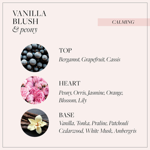 Grace Cole Vanilla Blush & Peony Soothing Bath & Shower Gel Body Wash